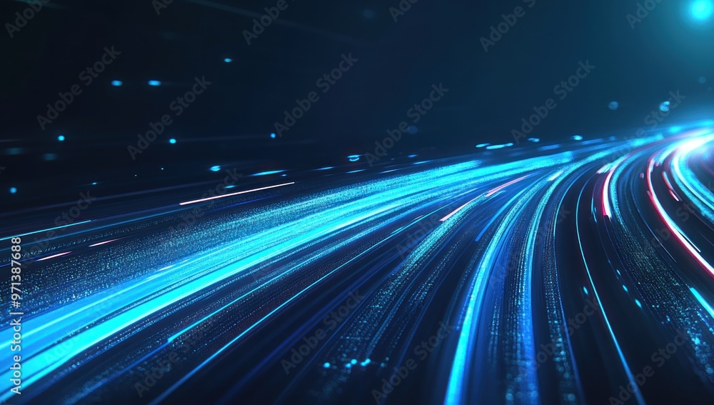 Abstract Futuristic Speed Lines Abstract Futuristic Speed Lines