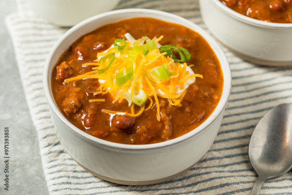 Mexican Homemade Beef Chili Con Carne
