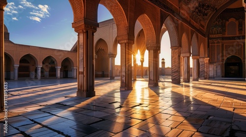 Sunrise at the Mosque