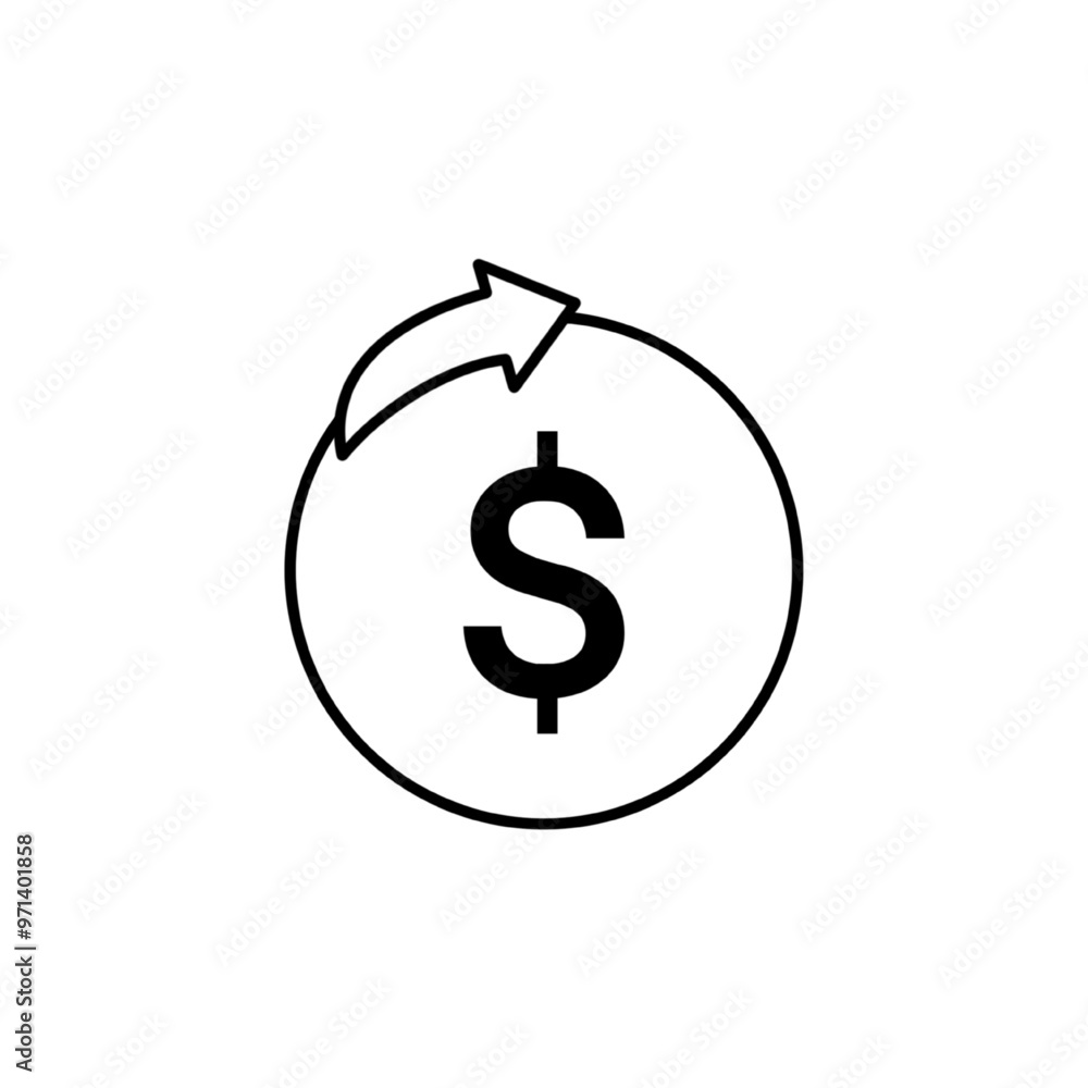 send money icon, money coin symbol send funds, vector illustration send money icon, money coin symbol send funds, vector illustration