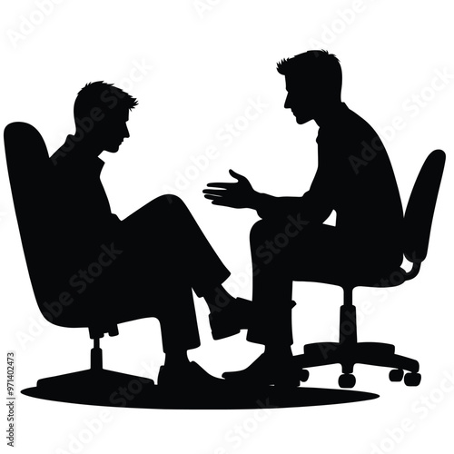 Mental Health Counselor Silhouette