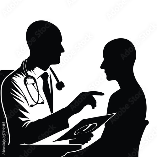 Oncologist Silhouette