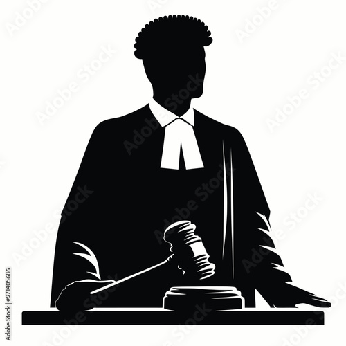 Judge Silhouette