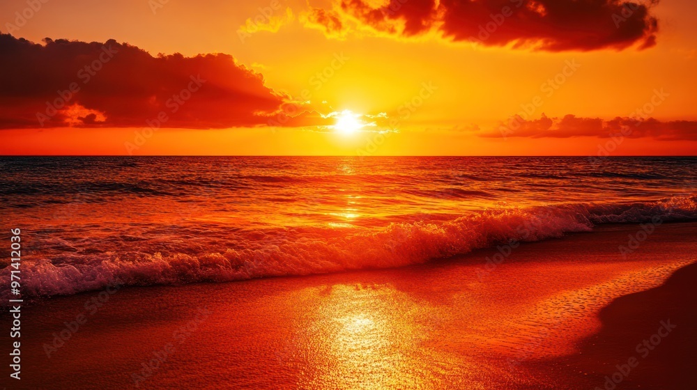 Sunset over the Ocean Sunset over the Ocean