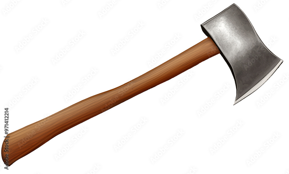axe isolated on white transparent background axe isolated on white transparent background