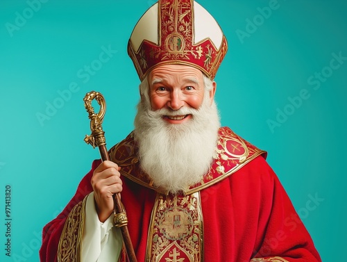 Good Saint Nicholas with a ...