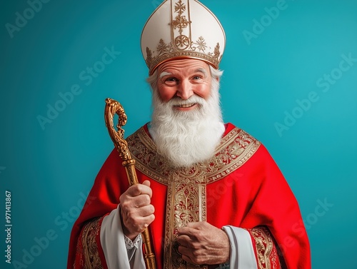Good Saint Nicholas with a ...