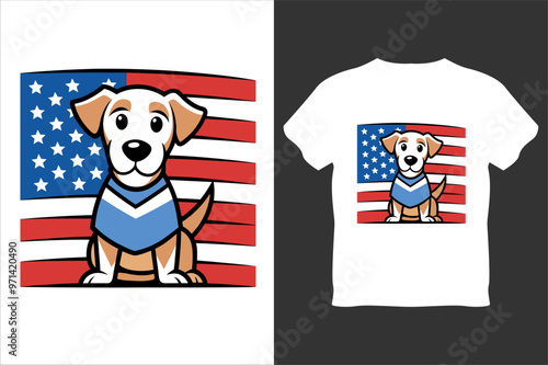 Bark & Style Unique Dog-Themed T-Shirt Vector Designs photo