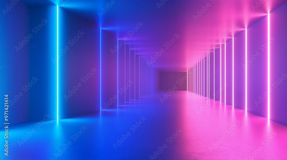 Blue and purple rectangles gradient Blue and purple rectangles gradient