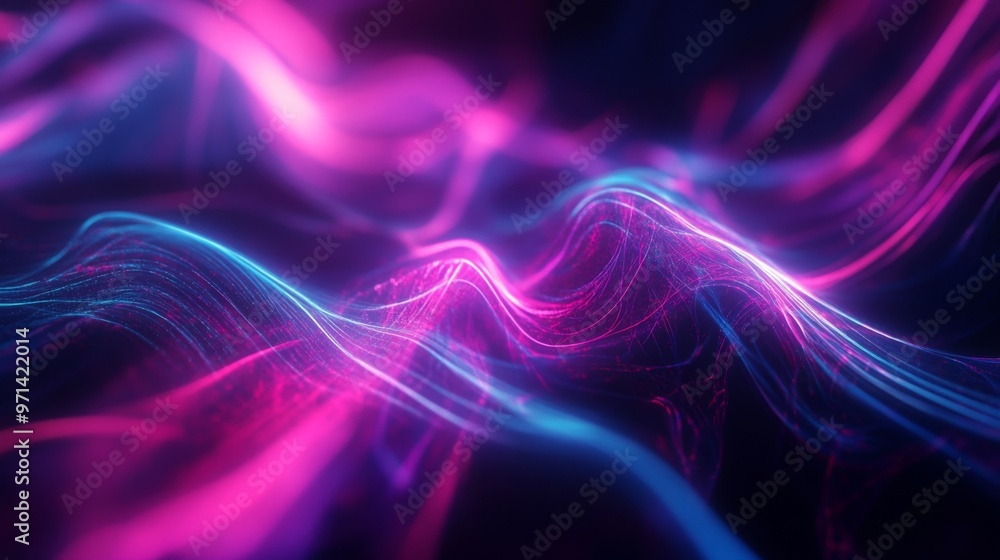 Vibrant Abstract Waves Vibrant Abstract Waves