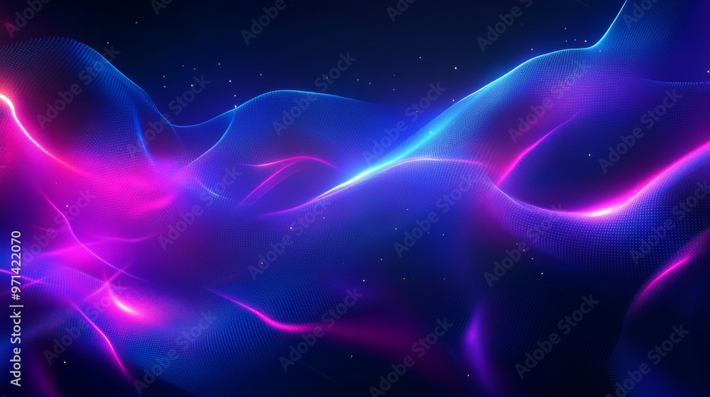 Vibrant Abstract Waves Vibrant Abstract Waves