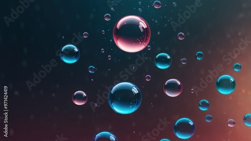 Wallpaper Mural Water bubble  theme wallpaper Torontodigital.ca