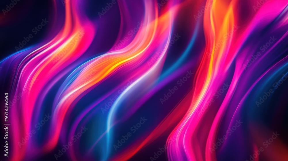 Vibrant Abstract Flow Vibrant Abstract Flow