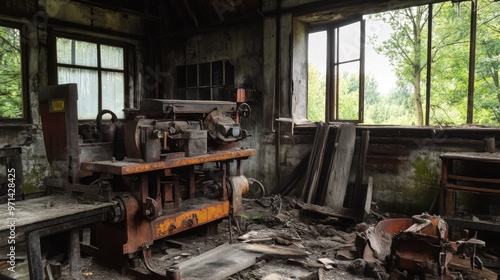 Abandoned Workshop Interior