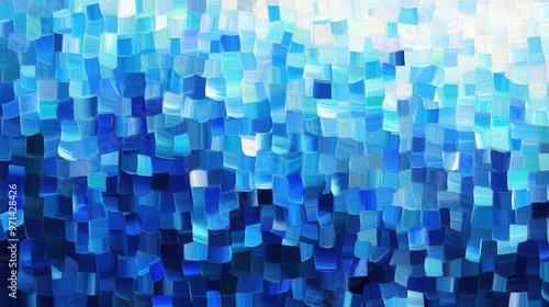 Abstract Blue Patterns