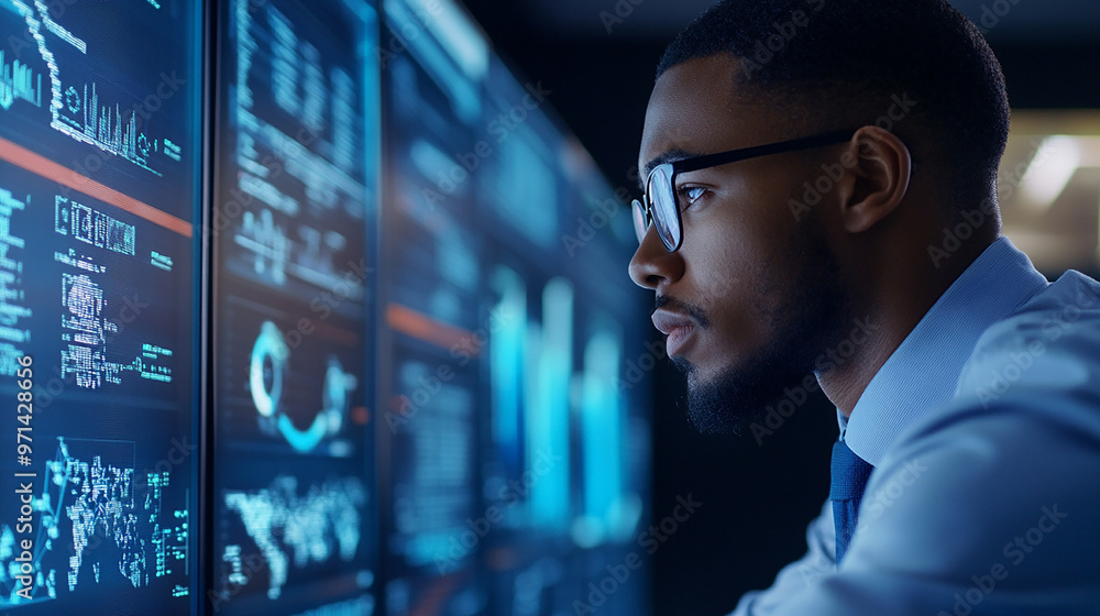 Operations analyst optimizing supply chain data. Operations analyst optimizing supply chain data.