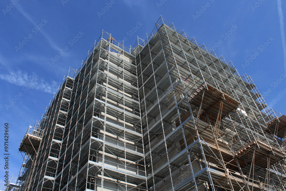Lavori in corso nel cantiere edile Lavori in corso nel cantiere edile