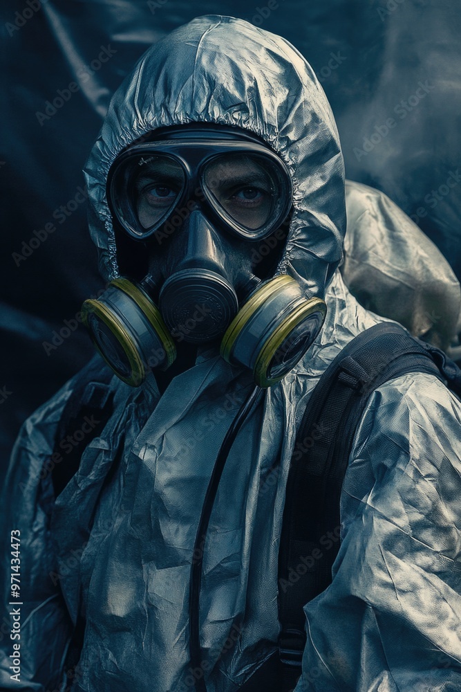 Man in Hazmat Suit Man in Hazmat Suit
