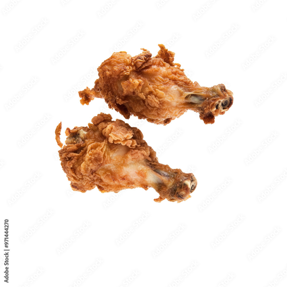 Obraz premium Crispy Fried Chicken Drumsticks