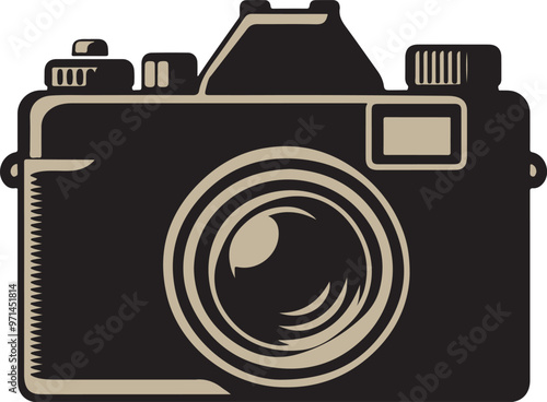camera vector colorful illustrator white background