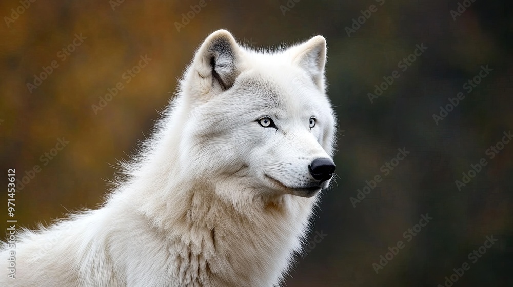 Majestic Arctic Wolf