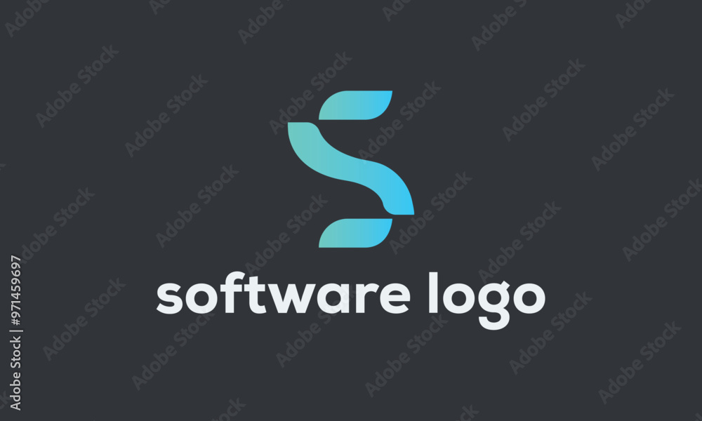 Letter S Software logo, Modern initial logo Premium vector template Letter S Software logo, Modern initial logo Premium vector template