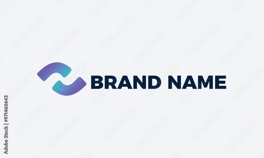 Modern Development or software logo in abstract represent technology Premium vector template Modern Development or software logo in abstract represent technology Premium vector template