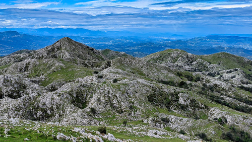 Sierra del Sueve mountains , Caravia, Colunga and Parres municipalities, Asturias, Spain. photo