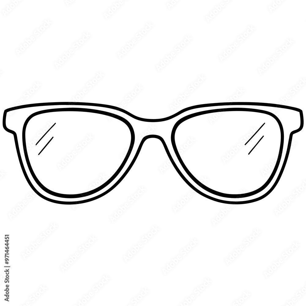 sunglass items outline coloring book page line art drawing sunglass items outline coloring book page line art drawing