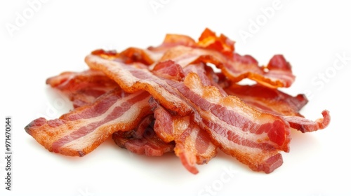 Crispy Bacon Strips - Delicious Breakfast Food