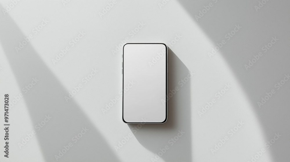 Editable Blank Phone Screen Mockup Isolated White Background, Copy Paste Area For Text Editable Blank Phone Screen Mockup Isolated White Background, Copy Paste Area For Text