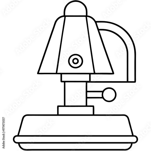 tamping machine outline coloring book page line art drawing