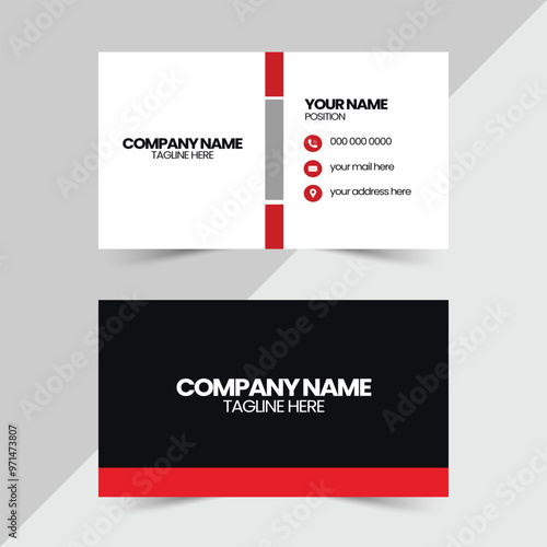 Modern business card design