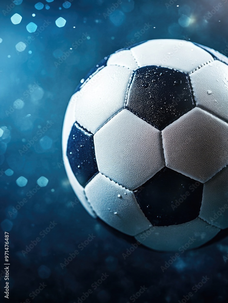Fototapeta premium Soccer Ball in Flight