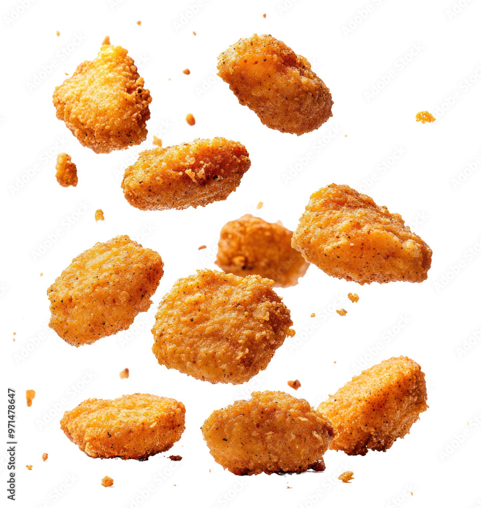 PNG Spicy chicken nuggets food fast photography. PNG Spicy chicken nuggets food fast photography.