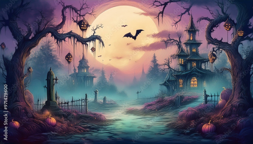Spooky Halloween Background