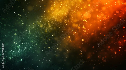 Abstract background with a blend of warm and cool colors.