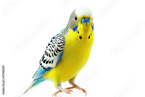 Budgerigar Parrot High Resolution Image on Transparent Background