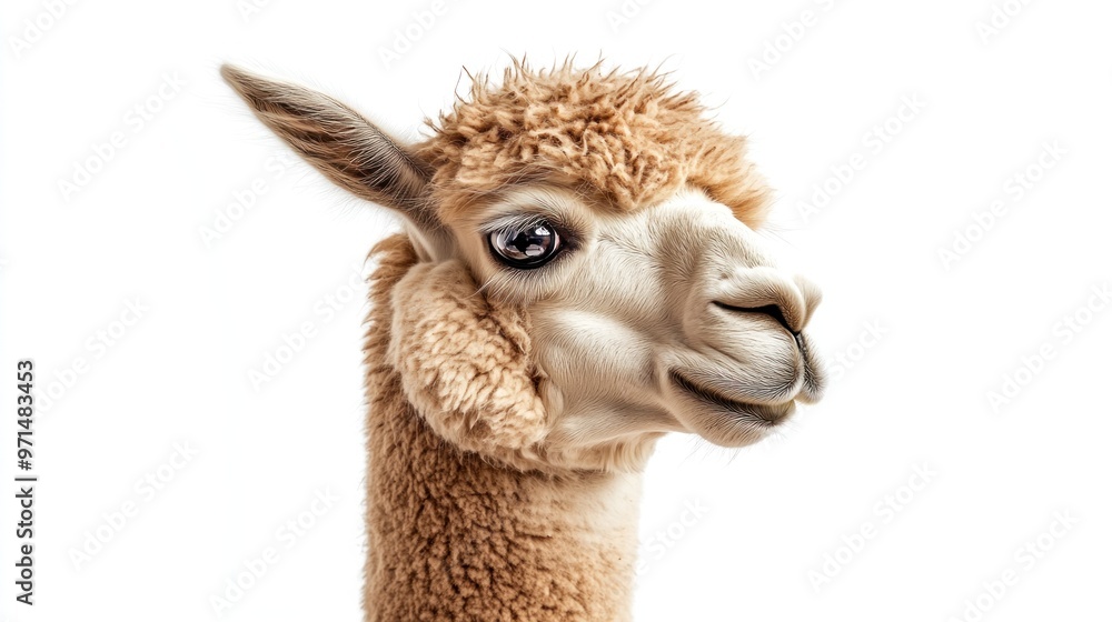 Obraz premium Alpaca Portrait