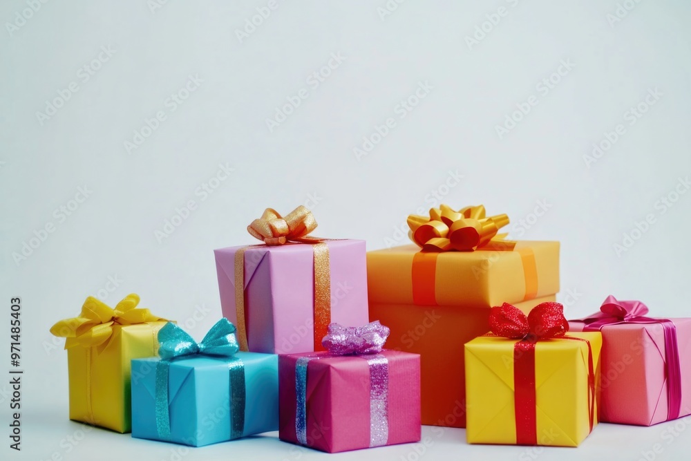 Obraz premium Gift Boxes with Bows