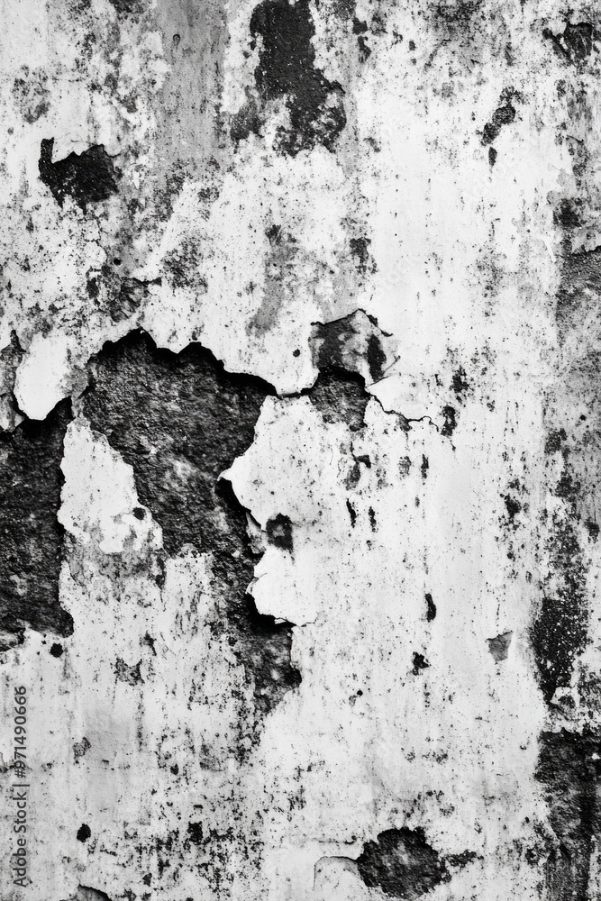 Fototapeta premium Peeling Paint on Wall,