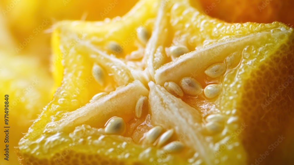 Starfruit Close-Up Starfruit Close-Up