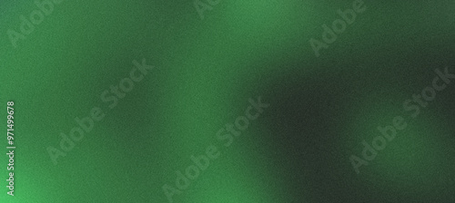 Grainy texture on a green gradient background