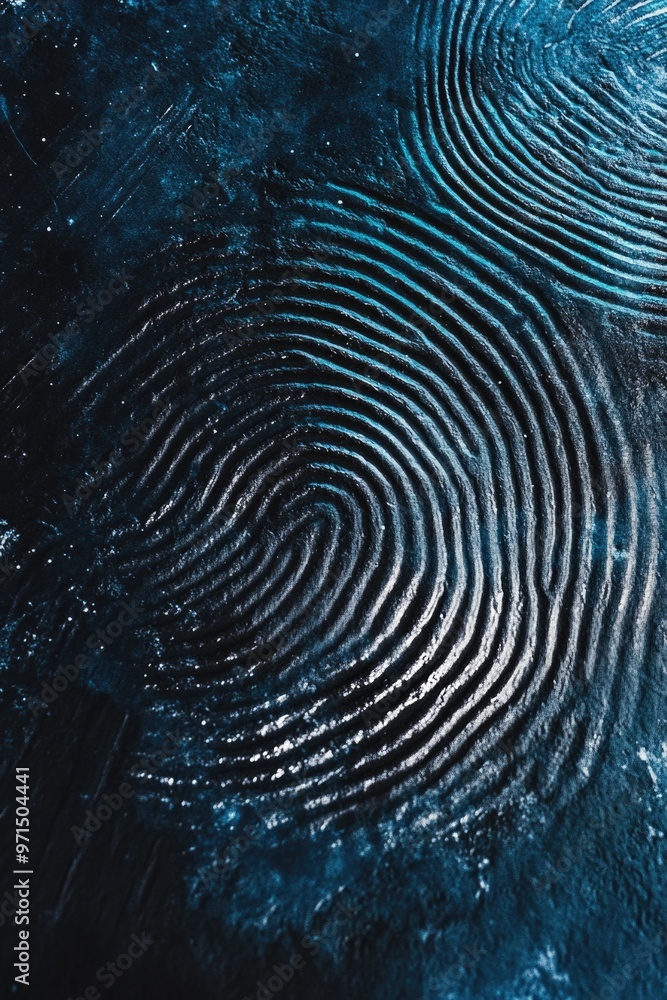 Fingerprint on surface Fingerprint on surface