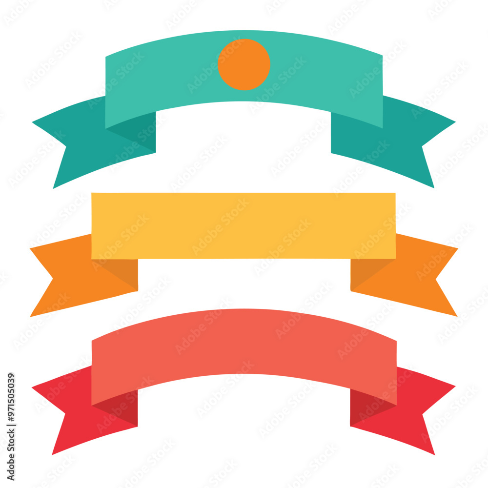 Ribbon Banner Design Vector Set Illustraion png icon on white background Ribbon Banner Design Vector Set Illustraion png icon on white background