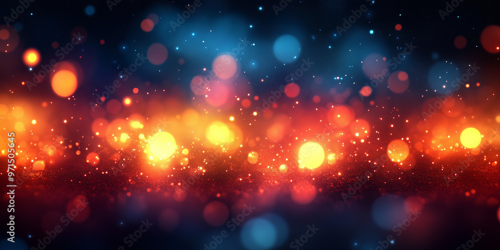 Obraz premium abstract background with bokeh