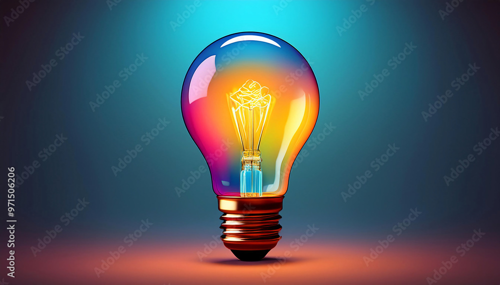 Lightbulb Icon Representing Innovation or Ideas Lightbulb Icon Representing Innovation or Ideas