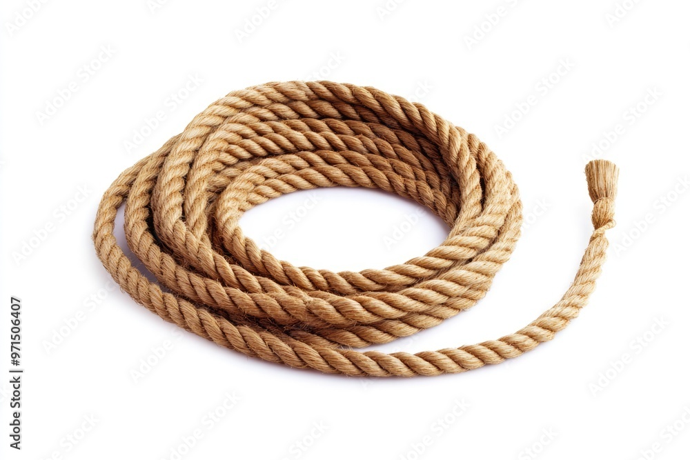Cowboy Rodeo Lasso Twirling and Looping in Isolated White Background Cowboy Rodeo Lasso Twirling and Looping in Isolated White Background