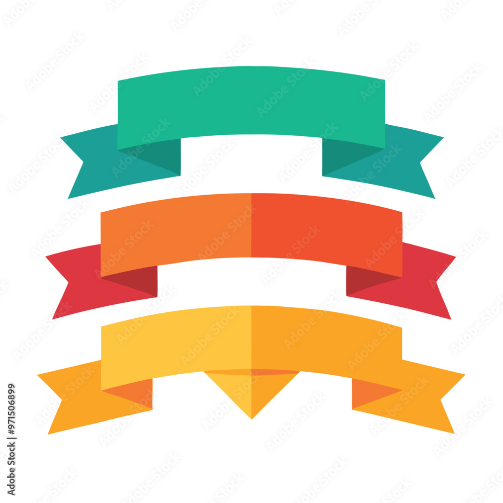 Ribbon Banner Design Vector Set Illustraion png icon on white background Ribbon Banner Design Vector Set Illustraion png icon on white background