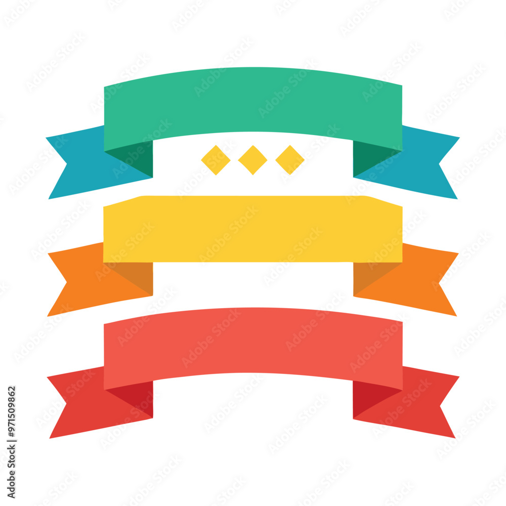 Ribbon Banner Design Vector Set Illustraion png icon on white background Ribbon Banner Design Vector Set Illustraion png icon on white background